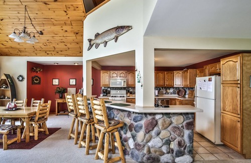 St Germain House | Stunning Lake front home located on Big St Germain Lake!