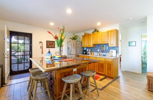 Kona Palisades House | Stunning Pool with Ocean View From Private Lanai 1200' Above Sea Level!