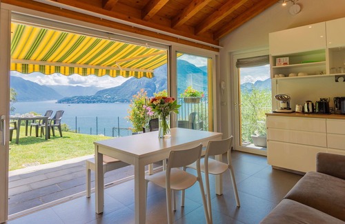 Perledo House | Stunning private villa for 4 guests with hot tub, A/C, private pool, TV, patio and pets allowed
