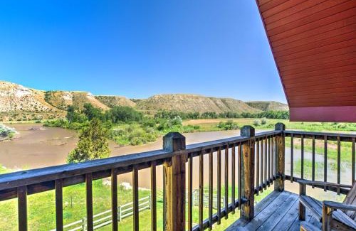 Edgar House | Stunning Silesia Home Furnished Deck and River View
