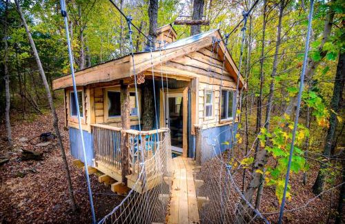 Stonewall House | Stunning Tree House Tucked Away Among the Trees near Germantown, Kentucky