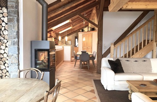 Demi-Quartier Apartment | Stunning views of the Mont Blanc, spacious duplex