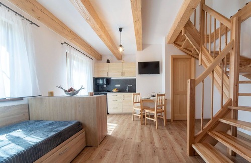 Straz nad Nezarkou House | Stunning villa for 5 people with WIFI, TV, terrace, pets allowed and parking
