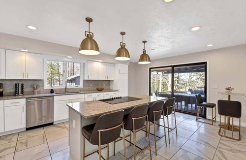 Willoughby Hills House | Stupendous Home Retreat with Indoor Pool & Outdoor Hot Tub, Sauna, In the Woods