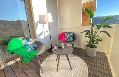 Hart bei Graz Apartment | Stylische Wohnung mit Balkon