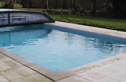 Mantilly Apartment | Stylish 1st floor apartment with heated pool & private jacuzzi, 3 star rated