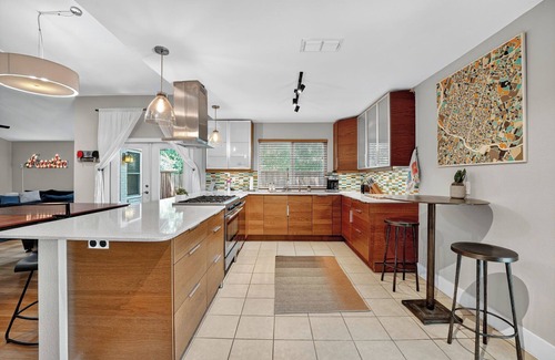 North Austin Civic Association House | Stylish 3BR Home + Private Pool