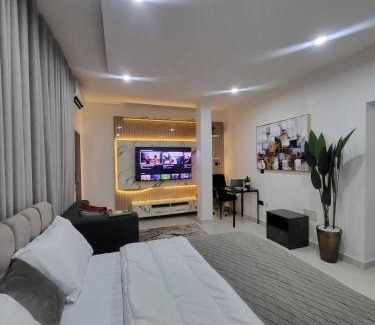 Ikoyi Apartment | Stylish Modern Studio Apartment Banana Island Ikoyi
