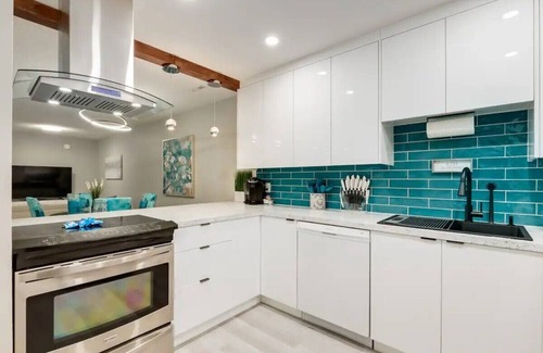 Montgomery House | Stylish Montgomery Gem: Spacious Comfort by the River with Easy Mountain Access