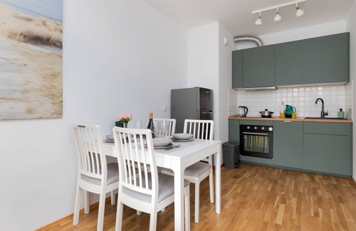 Nowy Port Apartment | Sucha 37A | Apartament dla 4 | Balkon | Parking
