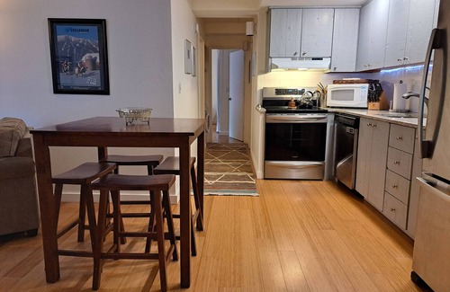 Waitsfield Condo | Sugarbush Mt Ellen Slope-side Condo with fireplace, pool, hot tub, sauna