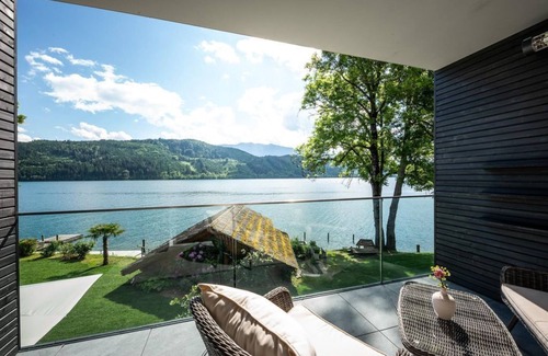 Millstatt House | Suite Hochgosch mit Südbalkon - Villa Postillion am See
