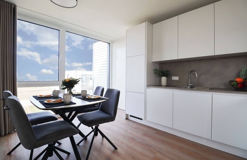 Marienleuchte Apartment | Suite Relax 3.0 - Roof terrace. Sauna. Baltic Sea view.