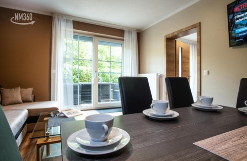 Monchgut-Granitz Apartment | Suite WIDAR - Odins Blick Wohnung 2 - Privatstrand, Sauna, Garten