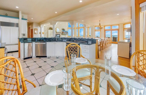 Hatteras House | SUMMER SAVINGS - Premier Oceanfront Dog Friendly Home w/Pool, Hot Tub, Theater