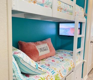 Galveston Apartment | Sun Splashed Condo! Steps to Beach and 2 Pools Galveston Island