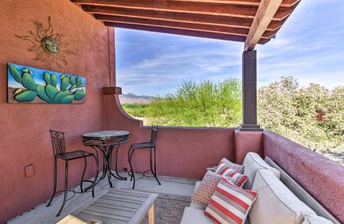 Tumacacori House | Sunny Adobe Retreat with Hot Tub and Mtn Views!