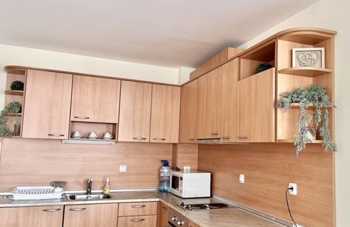 Saints Constantine and Helena Apartment | Sunny apartment with a pool in front and near to the best beach in Varna area