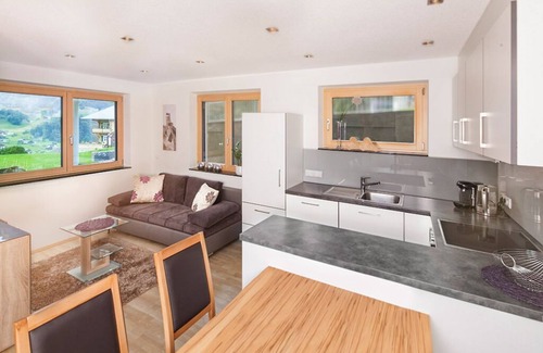 Sankt Gallenkirch Apartment | Sunny, central yet quiet location with fantastic views!
