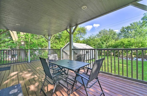 Clawson House | Sunny Clawson Home with Yard - Walk to Main St!