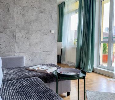 Prague 4 Apartment | Sunny Flat with Terrace & Park View Near City Centre
