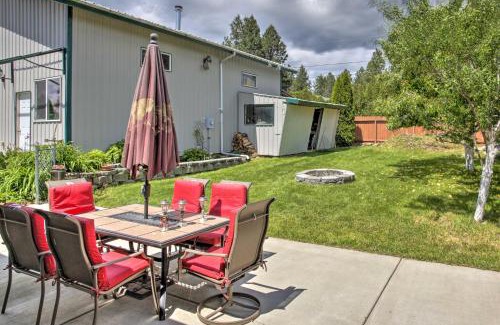 Post Falls House | Sunny Home with Patio Less Than 10 Mi to Lake Coeur dAlene