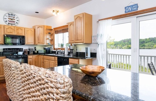 Frankfort House | Sunset Bay - Lakefront, Large, and Gorgeous with Kayaks Included!