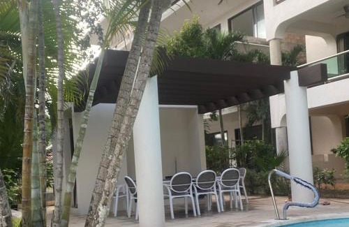 Puerto Aventuras Apartment | Sunset & Boat Watching Balcony