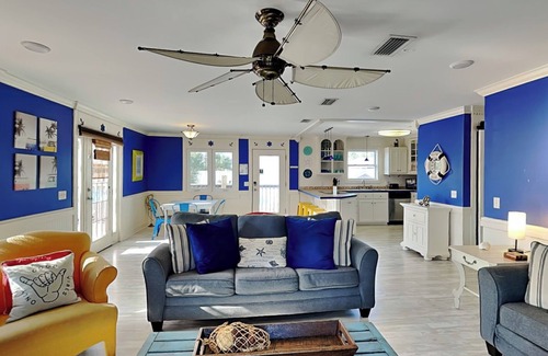 Crescent Beach House | Sunset | Coastal Home, Close to Beach, Fire Pit, Corn Hole + Outdoor Shower