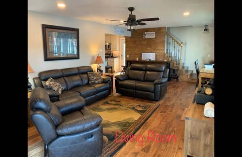 Lochmere House | Sunset View Lake Front Living with Dock & Boat Ramp on Lake Winnisquam