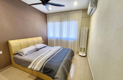 Central Seberang Perai Apartment | Sunway Homestay 8pax 2Bath