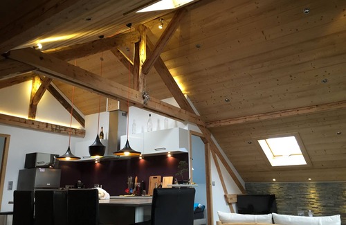 Sallanches Apartment | Super T4 facing the Mont-Blanc massif