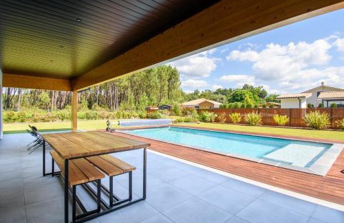 Pontenx-les-Forges Villa | Superbe Villa au calme avec piscine