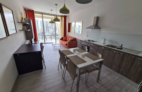 Paceville Apartment | Supreme Seafront 1 Bedroom Apartment in St.Julian's