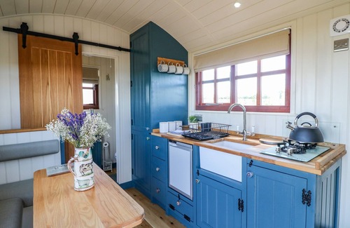 East Drayton Cottage | SWEET CAROLINE SHEPHERD’S HUT, pet friendly in Sutton-On-Trent