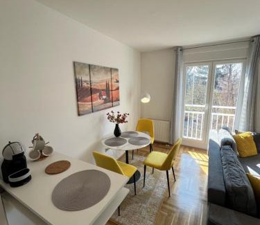Zagreb Apartment | Sweet yellow