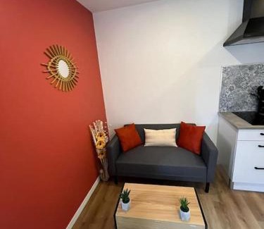 Cany-Barville Apartment | T1 bis chaleureux, en plein centre-ville de Cany