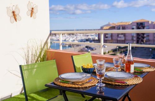 Frontignan Apartment | T2 Mer à 80m Soleil Climatisé Frontignan Plage le parfum du sud