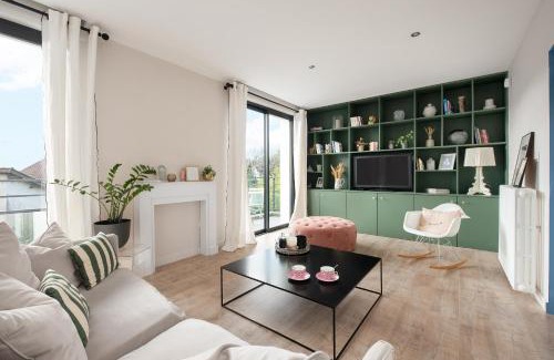 Villeneuve-Tolosane Apartment | T3 Paisible 85m2 - Terrasse - Parking - Cugnaux prox Toulouse