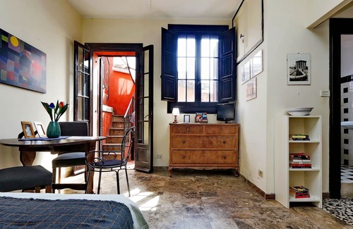 Quartiere Coppede Apartment | Tagliamento Apartment with two Terraces