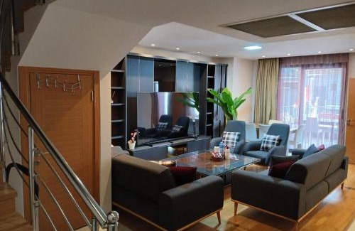 Harbiye Apartment | Taksim Perfect Residence, 3 bedrooms, pool, sauna, gym