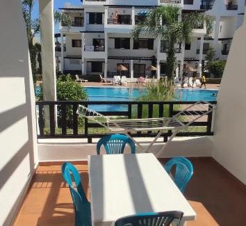 Cabo Negro Apartment | Tamuda Golf pool view