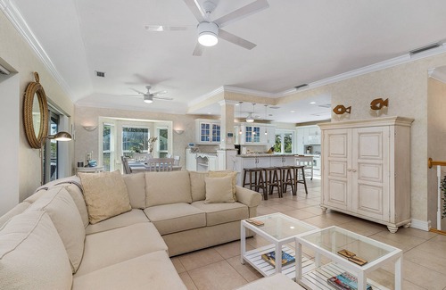 North Captiva House | TARPON COVE - Coastal island home on a golf cart only private island