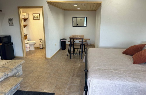 Study Butte-Terlingua Hotel | Ten Bits Ranch - Bath House room #16