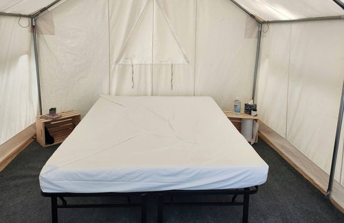 Logan RV Rental | Tentrr Signature Site - Lazy Ferret Glamping - Camp Bobcat