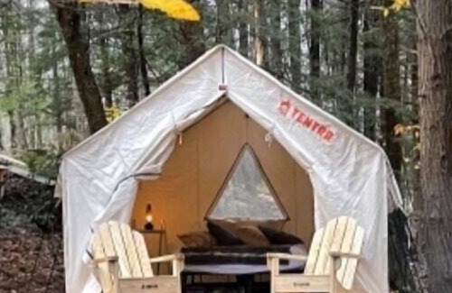 Swan Lake RV Rental | Tentrr Signature Site - Twin Creeks Signature Campsite