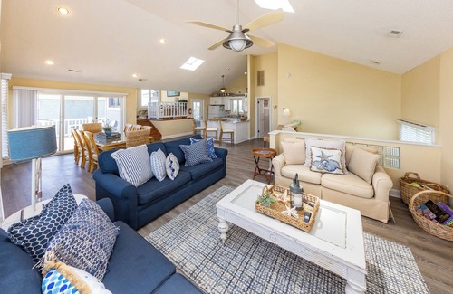 Sandbridge House | Tern About! Stunning & Spacious Pool, Ocean Views, and Easy Bach Access!