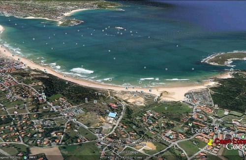 Loredo Villa | Terraced house with terrace and WIFI, near the beach of Loredo
