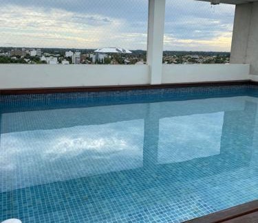 La Plata Apartment | Terrazas Resort monoambiente luminoso con piscina- cochera opcional