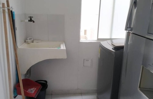 Soledad Apartment | The apartment has a balcony overlooking the city.